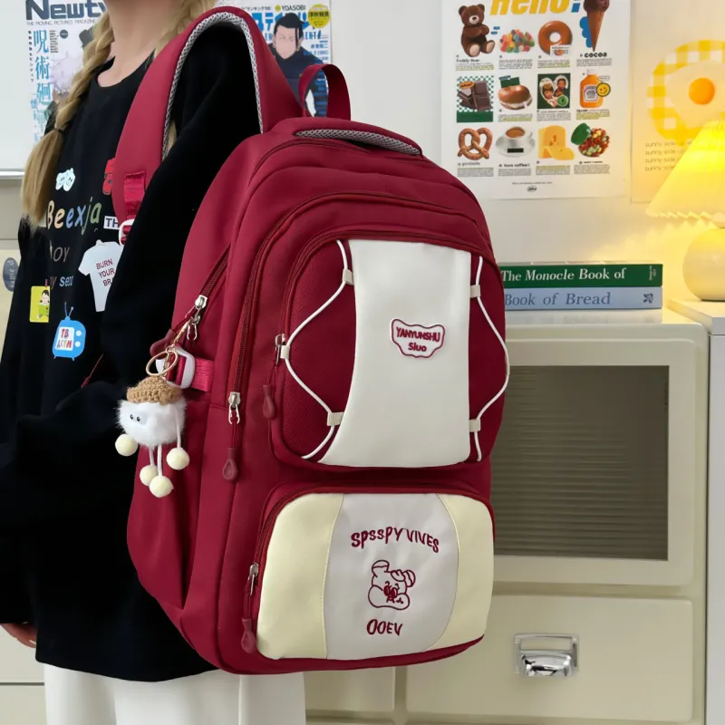 URBAN FOREST Polyester Backpack Regular Women's Multicolor-8