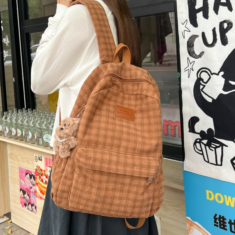 URBAN FOREST Composite Cloth Backpack Women's Multicolor-16