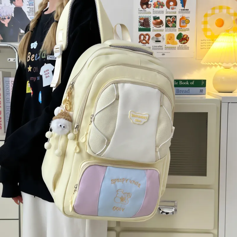 URBAN FOREST Polyester Backpack Regular Women's Multicolor-13