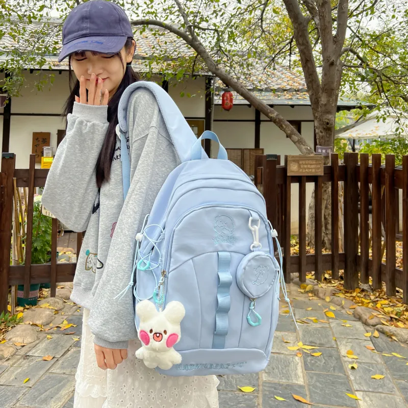 URBAN FOREST Composite Cloth Backpack Unisex Multicolor-16