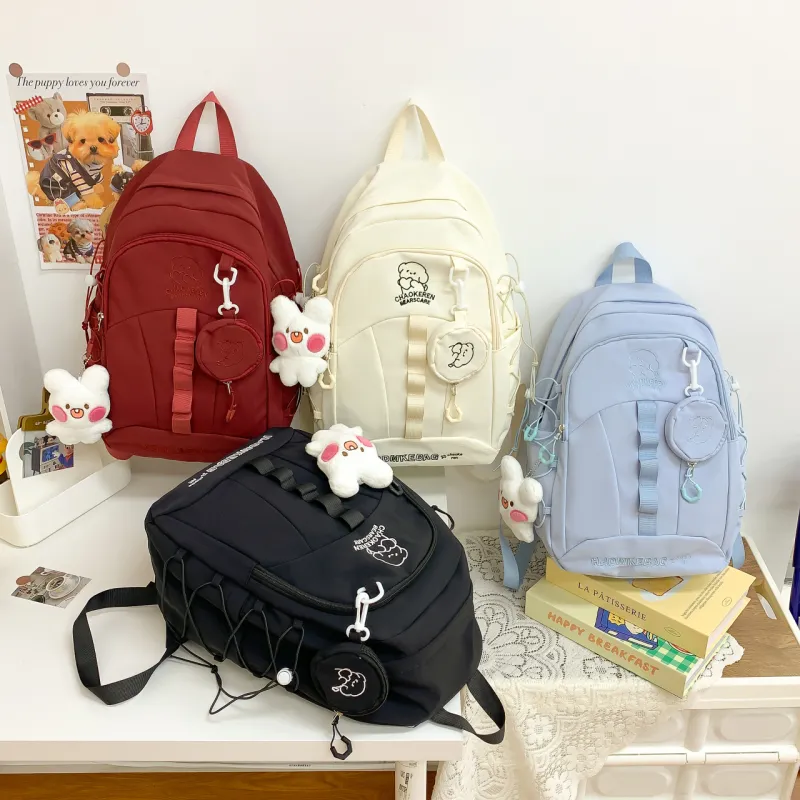 URBAN FOREST Composite Cloth Backpack Unisex Multicolor-7