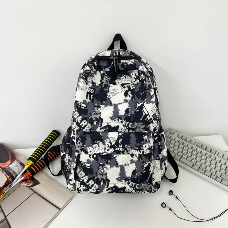 URBAN FOREST Composite Cloth Backpack Regular Unisex Multicolor-1
