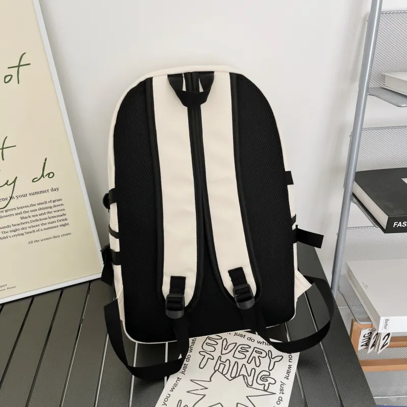 URBAN FOREST Nylon Backpack Regular Unisex White, Black, Green, Blue-2