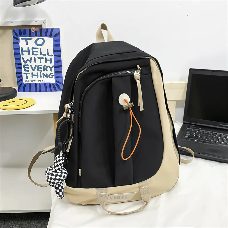 URBAN FOREST Nylon Backpack Unisex Multicolor-4