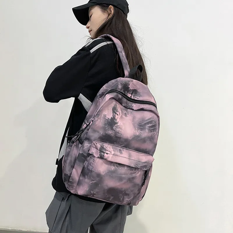 URBAN FOREST Nylon Backpack Regular Unisex Multicolor-11