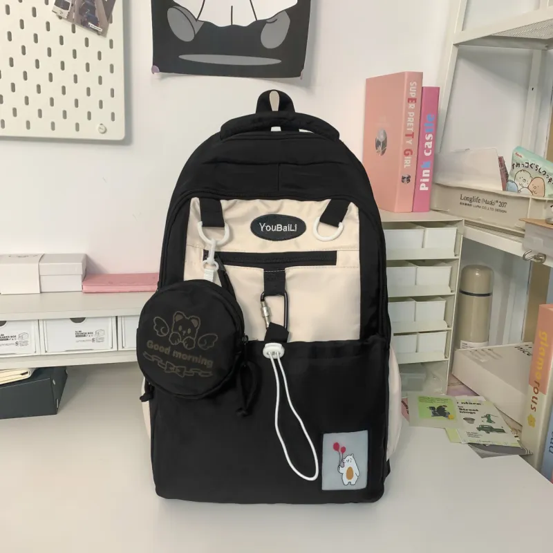 URBAN FOREST Nylon Backpack Unisex Multicolor-2
