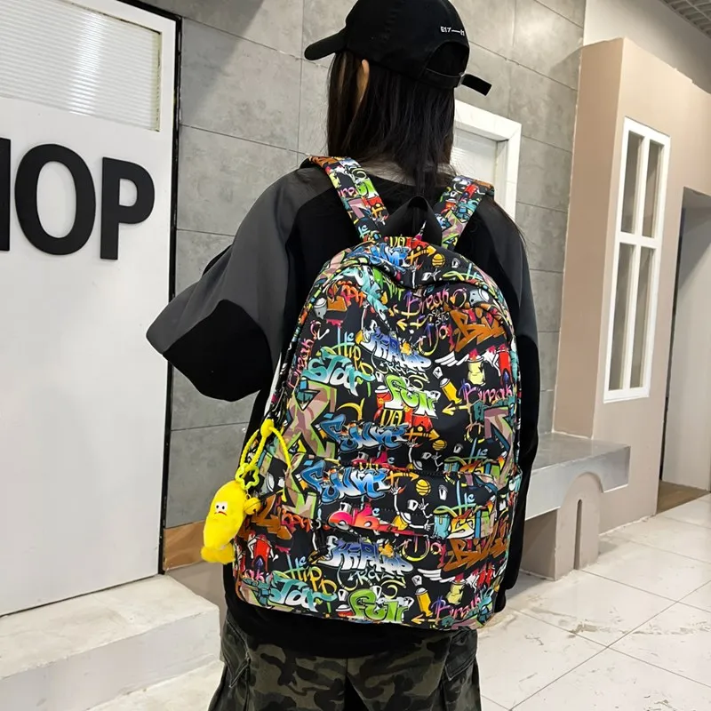 URBAN FOREST Oxford Backpack Unisex Multicolor-3