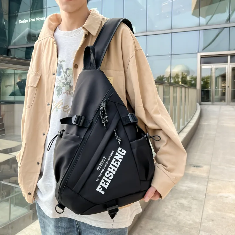 URBAN FOREST Nylon Sling Bag Regular Unisex Multicolor-9