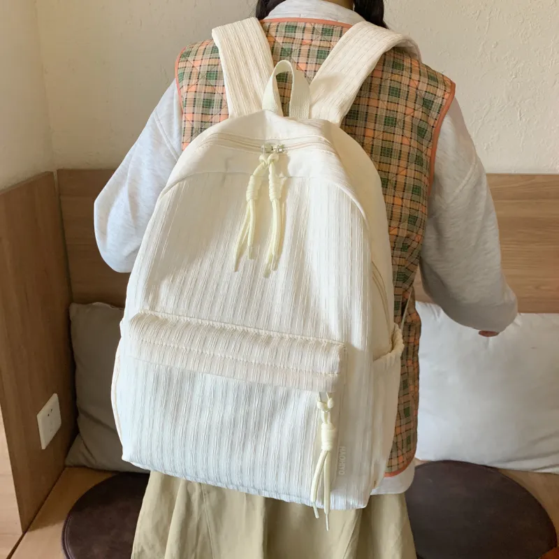 URBAN FOREST Composite Cloth Backpack Unisex Multicolor-4
