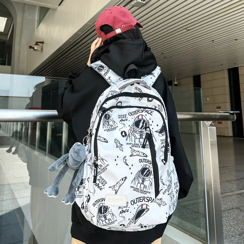 URBAN FOREST Nylon Backpack Regular Unisex Multicolor-4