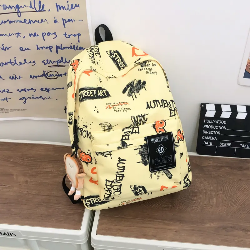 URBAN FOREST Nylon Backpack Unisex Multicolor-11