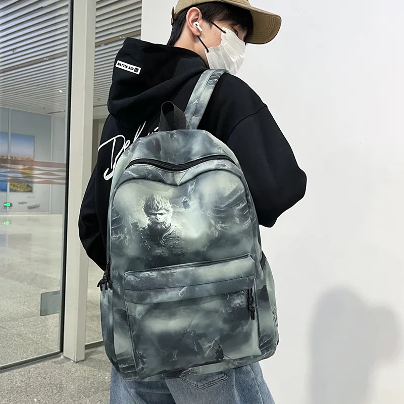 URBAN FOREST Nylon Backpack Regular Unisex Multicolor-19