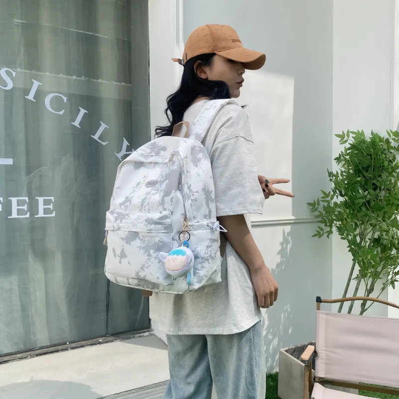 URBAN FOREST Composite Cloth Backpack Regular Unisex Multicolor-22