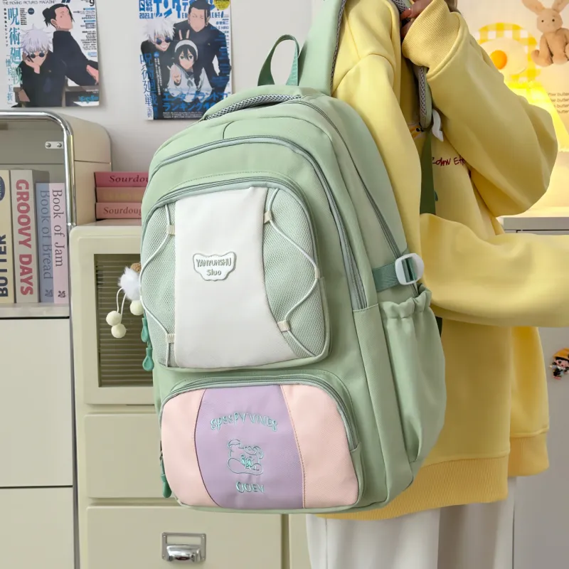 URBAN FOREST Polyester Backpack Regular Women's Multicolor-17