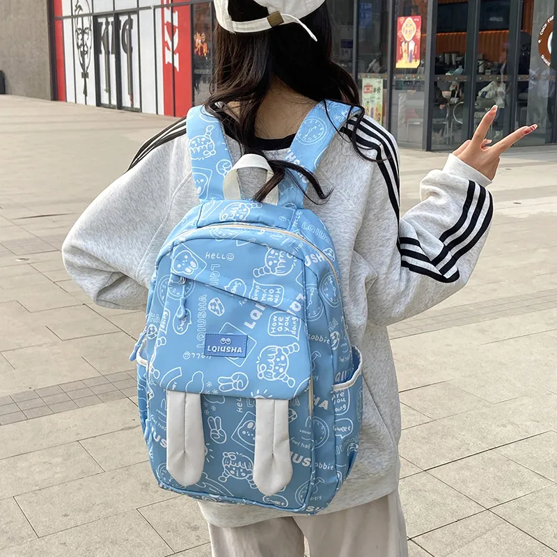 URBAN FOREST Canvas Backpack Regular Unisex Multicolor-12