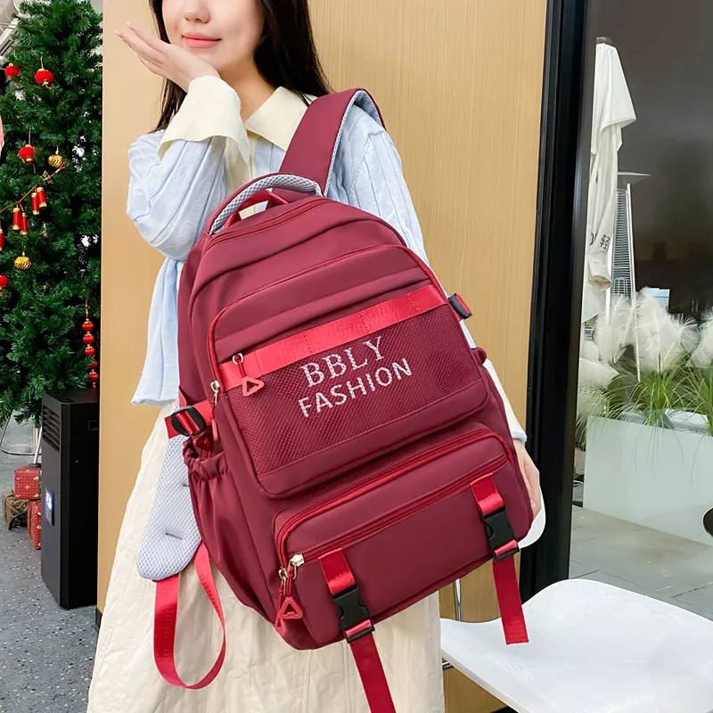 URBAN FOREST Nylon Backpack Unisex Multicolor-7