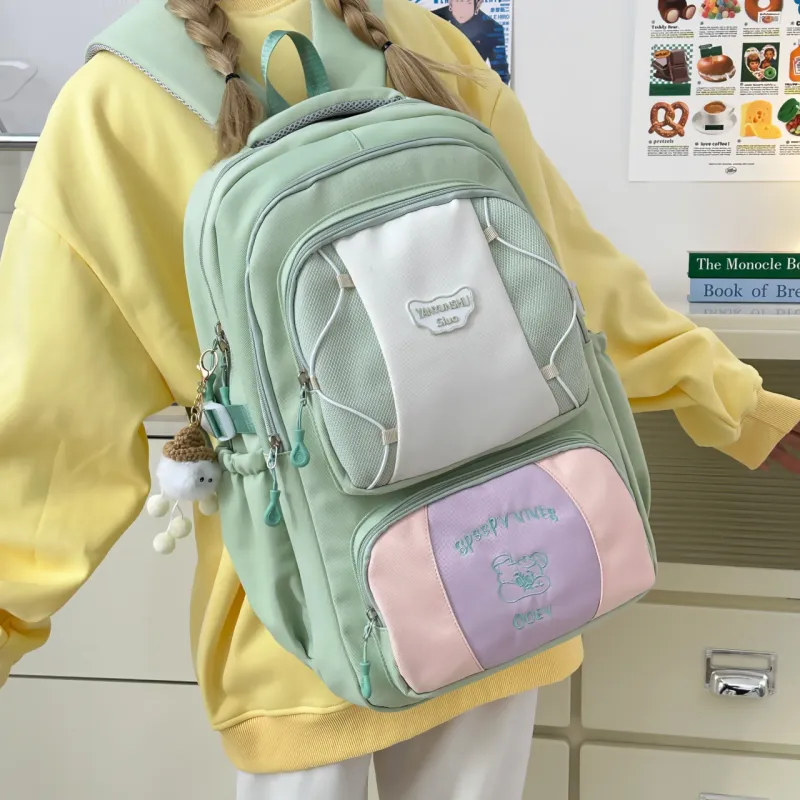 URBAN FOREST Polyester Backpack Regular Women's Multicolor-15