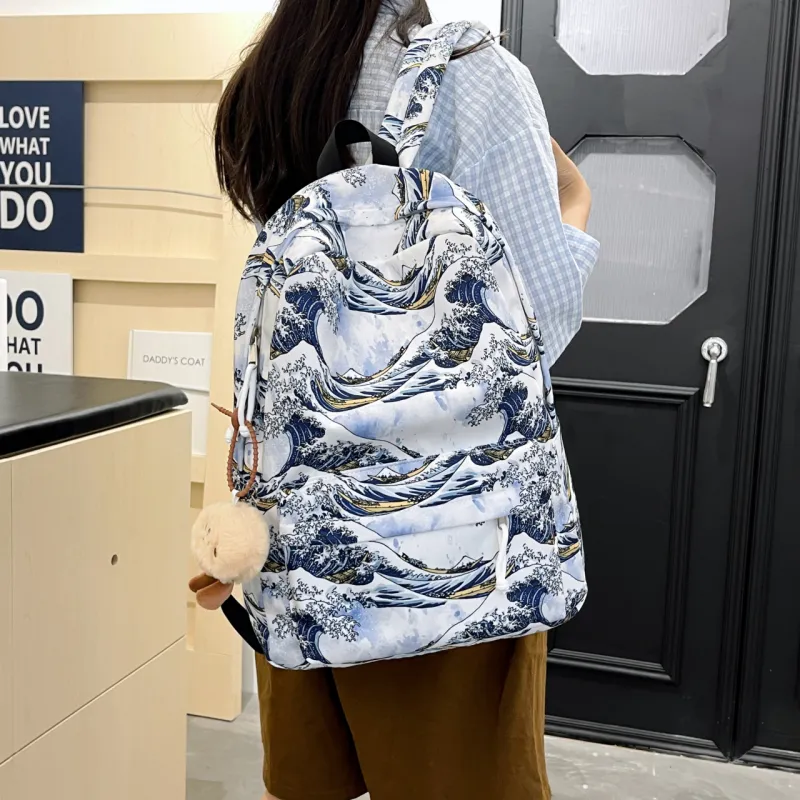 URBAN FOREST Nylon Backpack Regular Unisex Multicolor-6