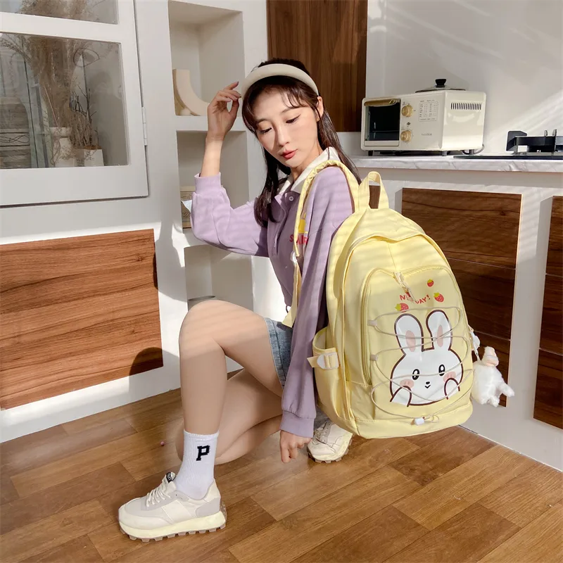 URBAN FOREST Polyester Backpack Women's Multicolor-12