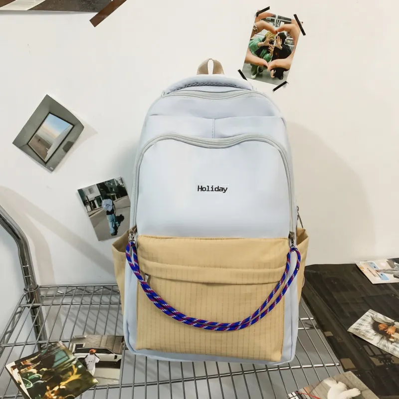 URBAN FOREST Nylon Backpack Regular Unisex Multicolor-21