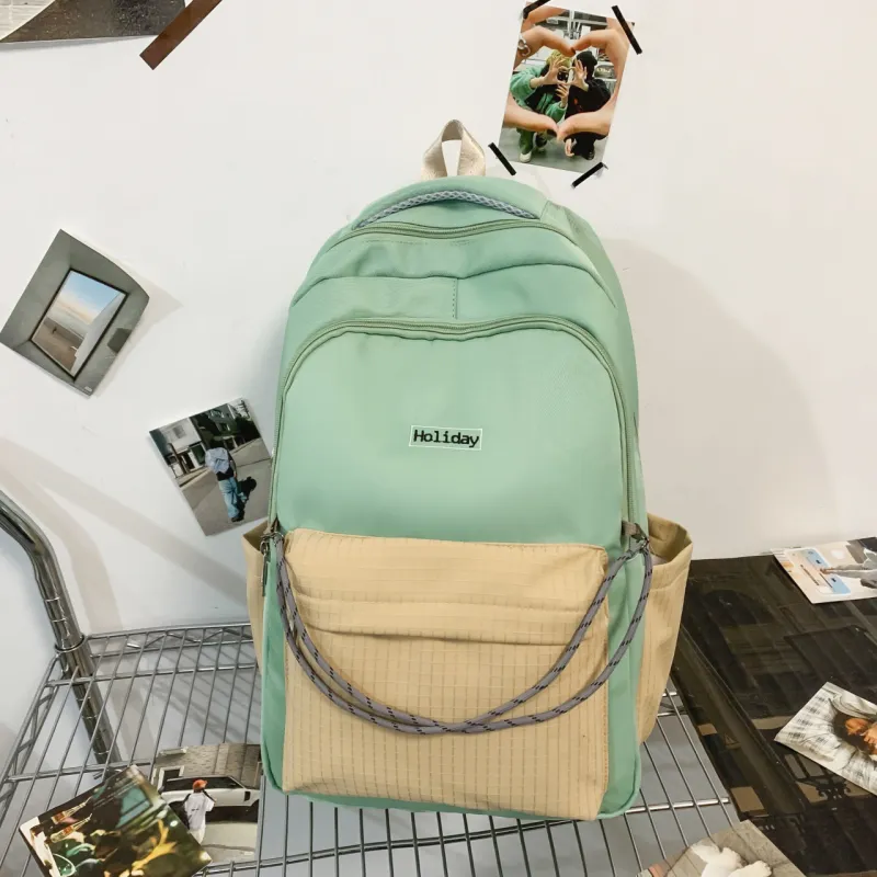URBAN FOREST Nylon Backpack Regular Unisex Multicolor-15