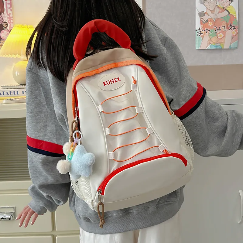 URBAN FOREST Polyester Backpack Regular Women's Multicolor-3