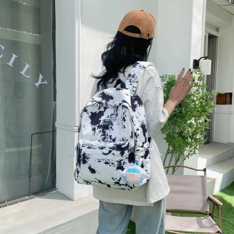URBAN FOREST Composite Cloth Backpack Regular Unisex Multicolor-5