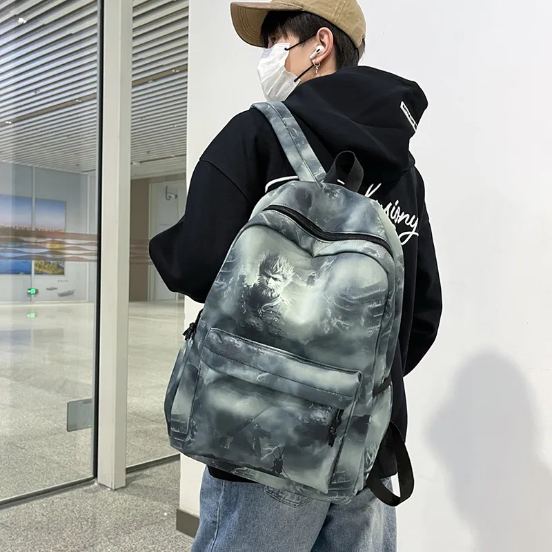 URBAN FOREST Nylon Backpack Regular Unisex Multicolor-17