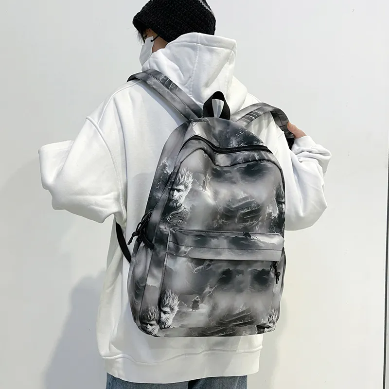 URBAN FOREST Nylon Backpack Regular Unisex Multicolor-3