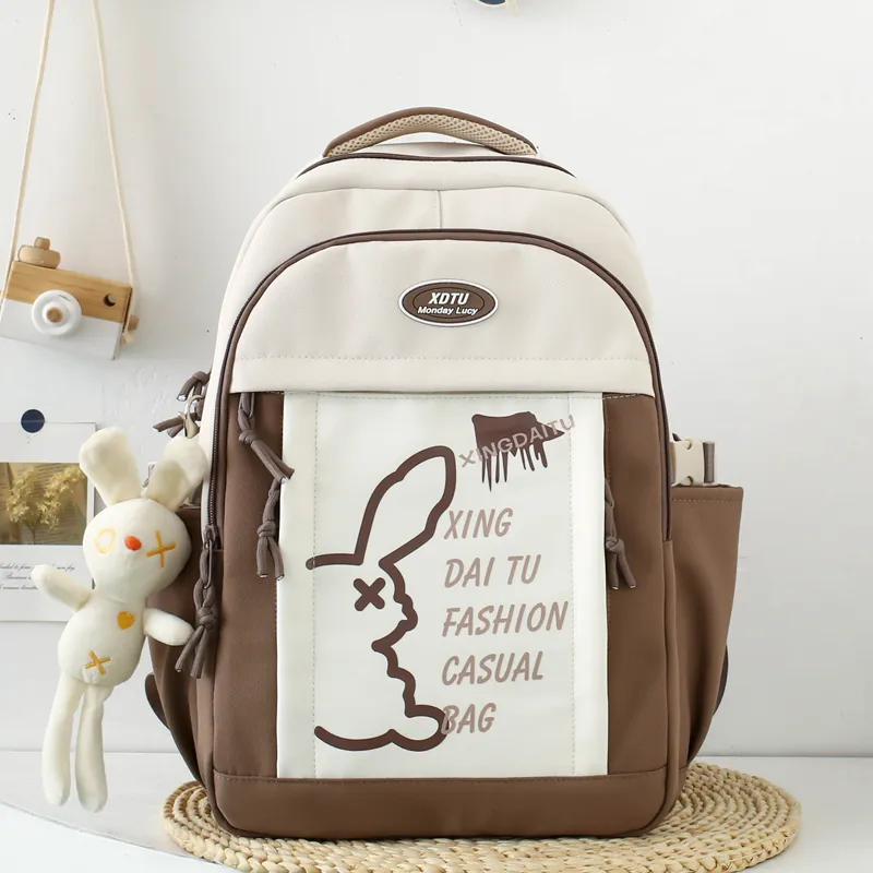 URBAN FOREST Nylon Backpack Unisex Multicolor-25
