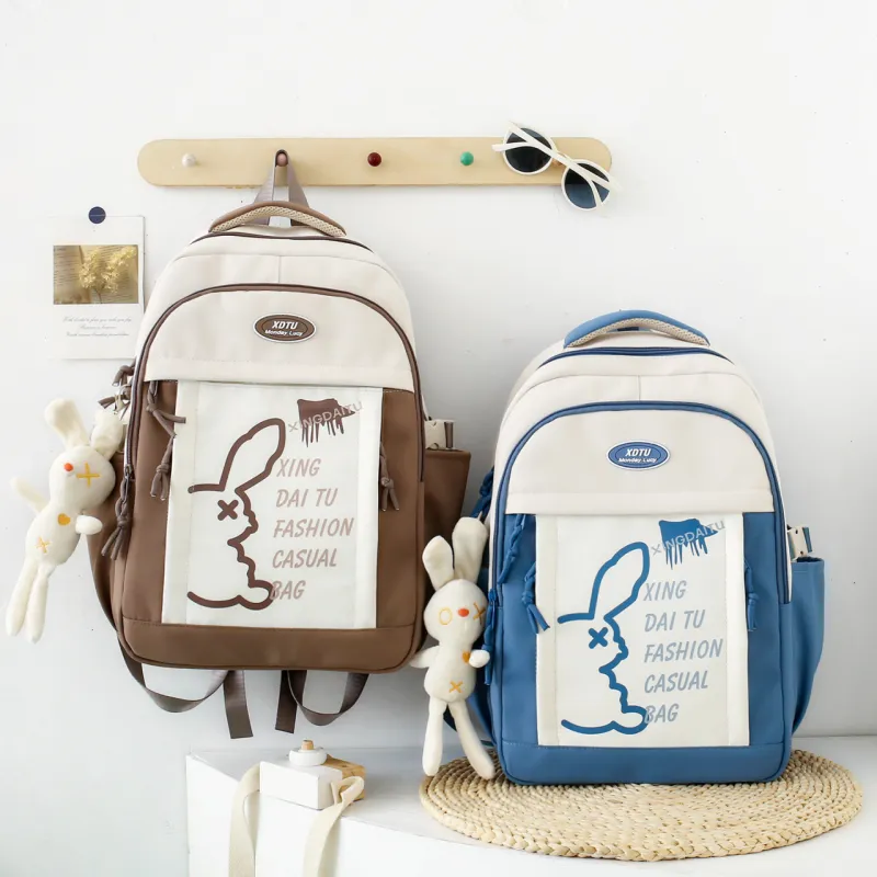 URBAN FOREST Nylon Backpack Unisex Multicolor-26