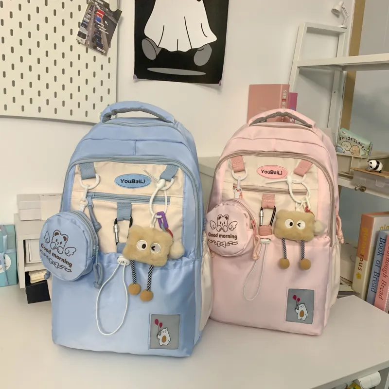 URBAN FOREST Nylon Backpack Unisex Multicolor-20