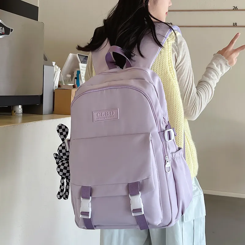 URBAN FOREST Nylon Backpack Women's Multicolor-12