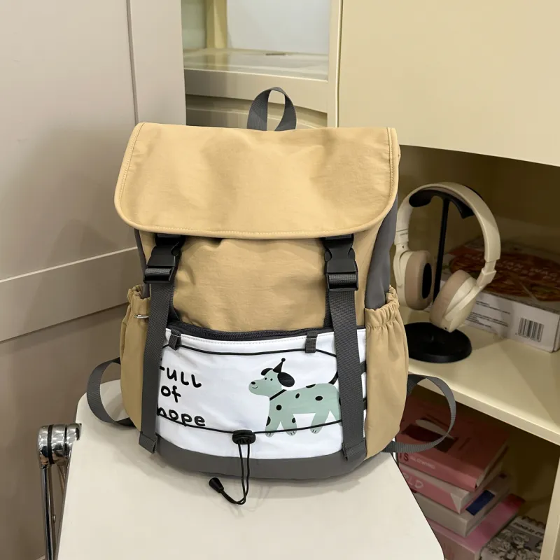 URBAN FOREST Nylon Backpack Unisex Multicolor-7