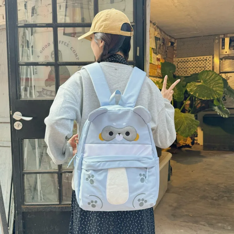 URBAN FOREST Fabric Backpack Unisex Multicolor-17