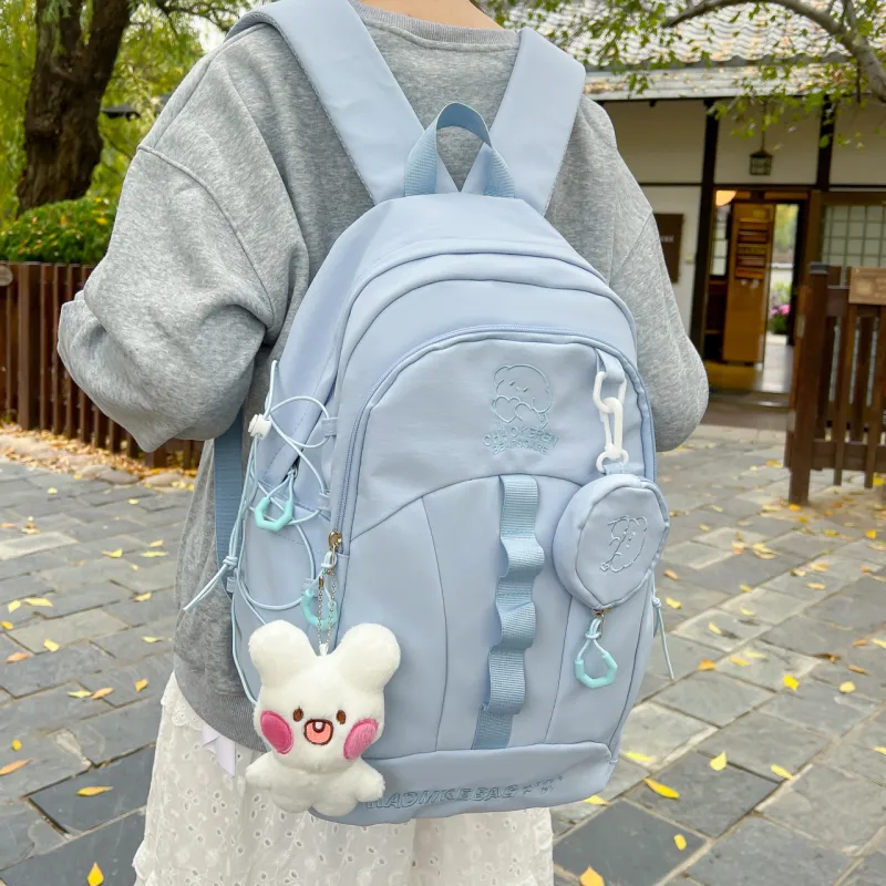 URBAN FOREST Composite Cloth Backpack Unisex Multicolor-17
