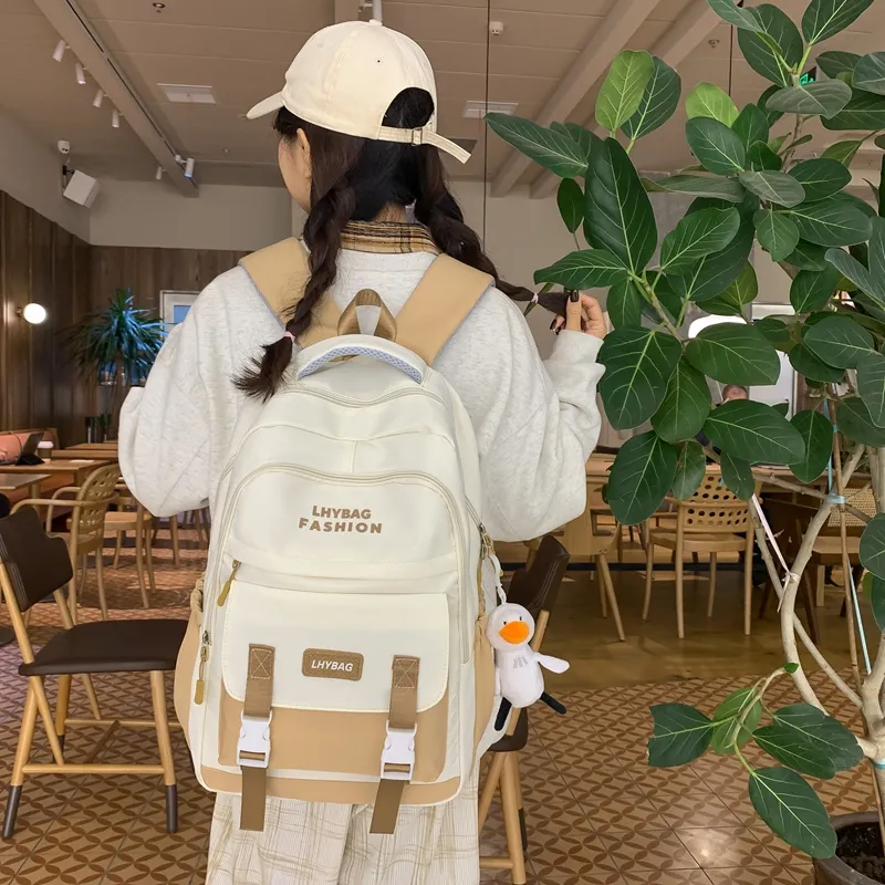 URBAN FOREST Nylon Backpack Women's Multicolor-11