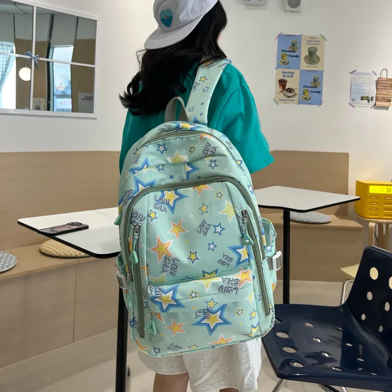URBAN FOREST Nylon Backpack Regular Unisex Multicolor-15