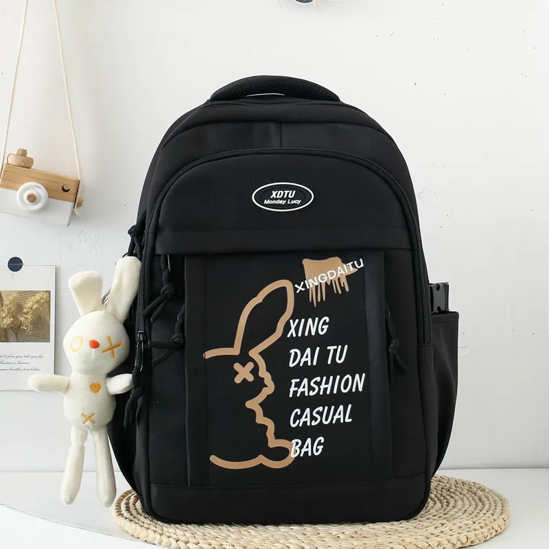 URBAN FOREST Nylon Backpack Unisex Multicolor-2