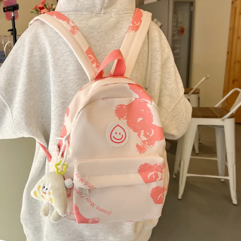 URBAN FOREST Nylon Fabric Backpack Women's Multicolor-8