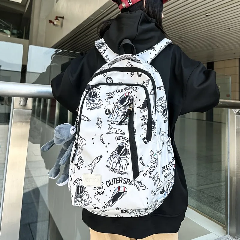 URBAN FOREST Nylon Backpack Regular Unisex Multicolor-3