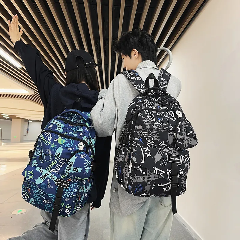 URBAN FOREST Nylon Backpack Unisex Multicolor-2