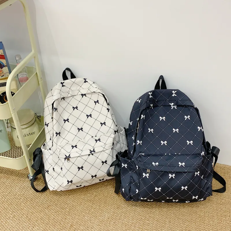 URBAN FOREST Nylon Fabric Backpack Regular Unisex Multicolor-3