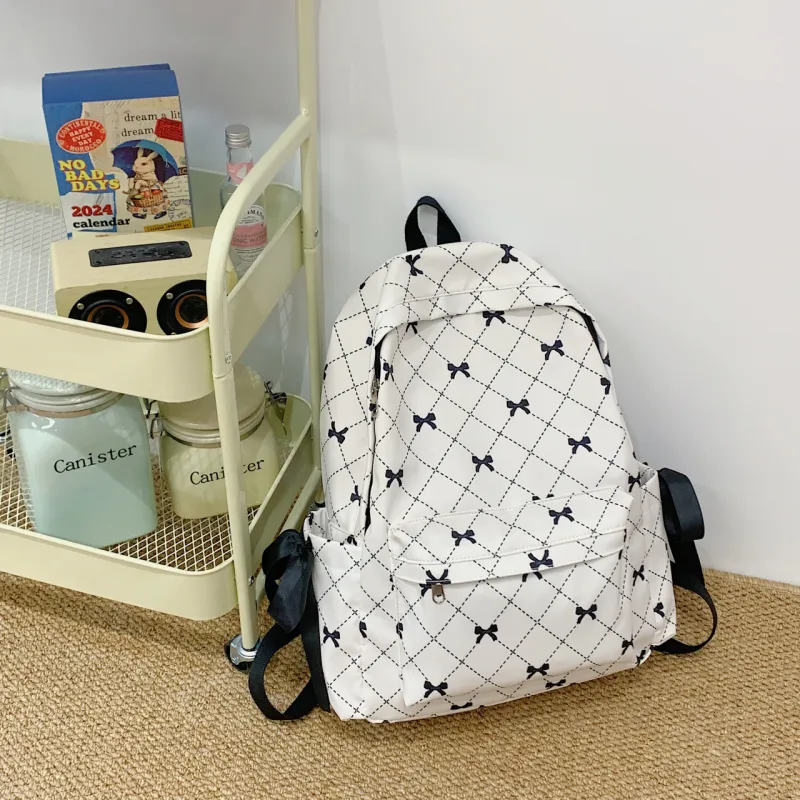 URBAN FOREST Nylon Fabric Backpack Regular Unisex Multicolor-6