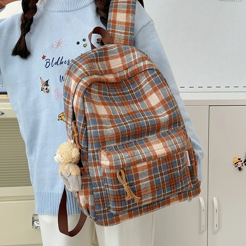 URBAN FOREST Composite Cloth Backpack Unisex Multicolor-19