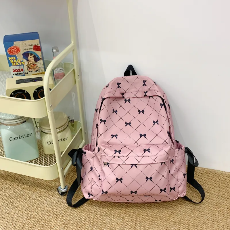 URBAN FOREST Nylon Fabric Backpack Regular Unisex Multicolor-11