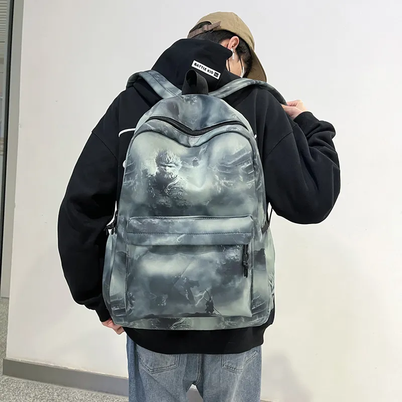 URBAN FOREST Nylon Backpack Regular Unisex Multicolor-16