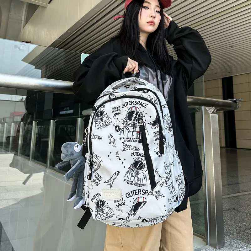 URBAN FOREST Nylon Backpack Regular Unisex Multicolor-1
