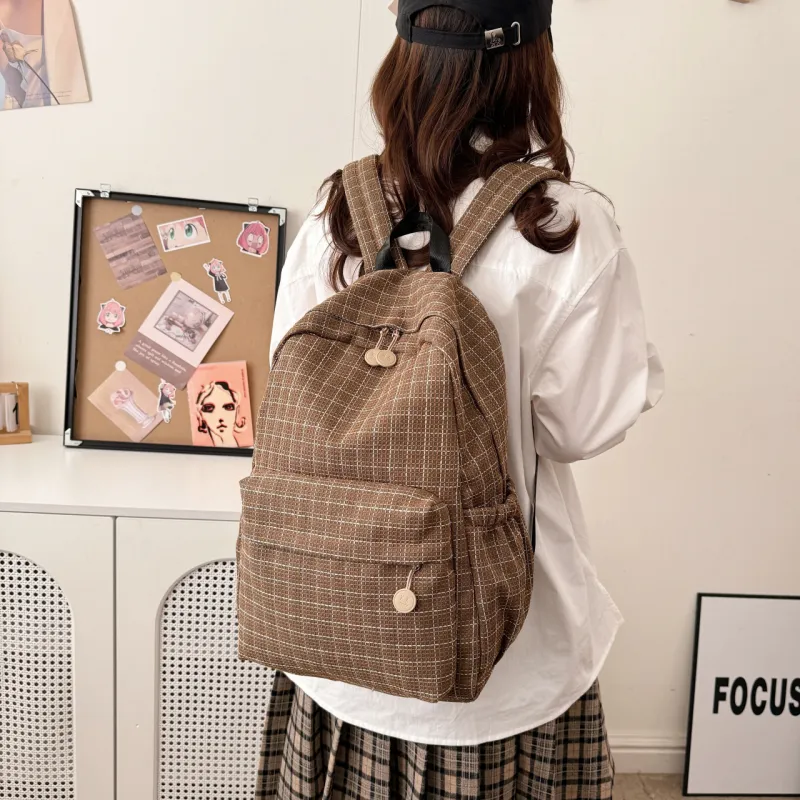 URBAN FOREST Fabric Backpack Unisex Multicolor-28