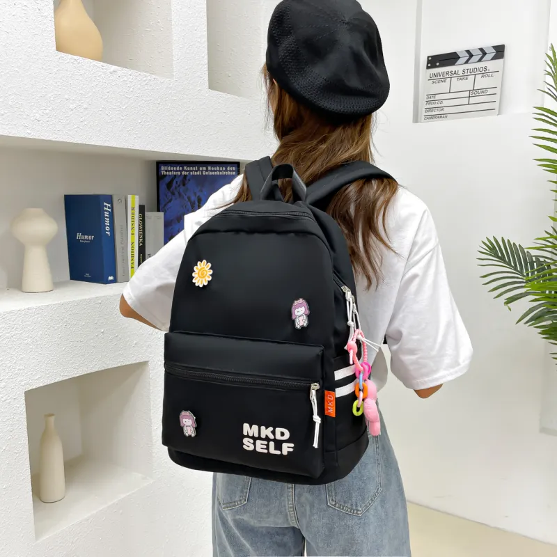 URBAN FOREST Canvas Backpack Unisex Multicolor-17